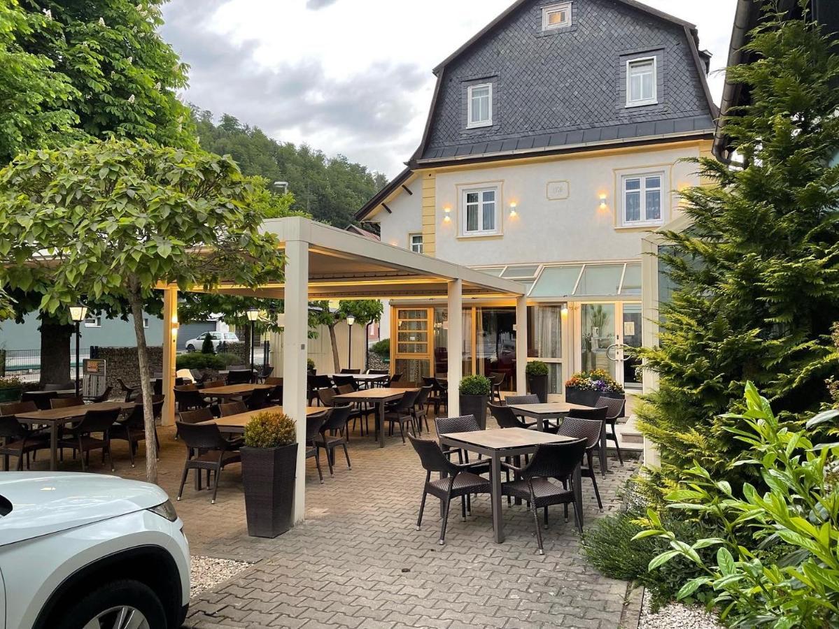 Hotel-Gasthof Hüttensteinach Sonneberg Exterior foto